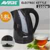 AVINAS 1.8L Automatic Switch Off Cordless Electric Kettle Stainless Steel Base Kitchen Office Water Heating Boiler- Black.