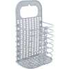 Collapsible Dirty Clothes Storage Basket Household Laundry Basket Sundries Toy Organizer Wall-Mounted- Grey.