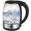 Dsp 1.7 Litre Glass Electric Boiling Kettle - Silver