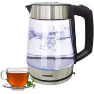 AVINAS 2.2 Litre Glass Electric Milk Water Boiling Kettle- Clear .