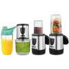 Sanford 5 In1Food Processor Chopper Mixer Coffee Grinder Blender Ice Crusher- Clear.