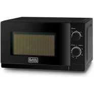 Black & Decker 20 Litres Microwave Oven- Black