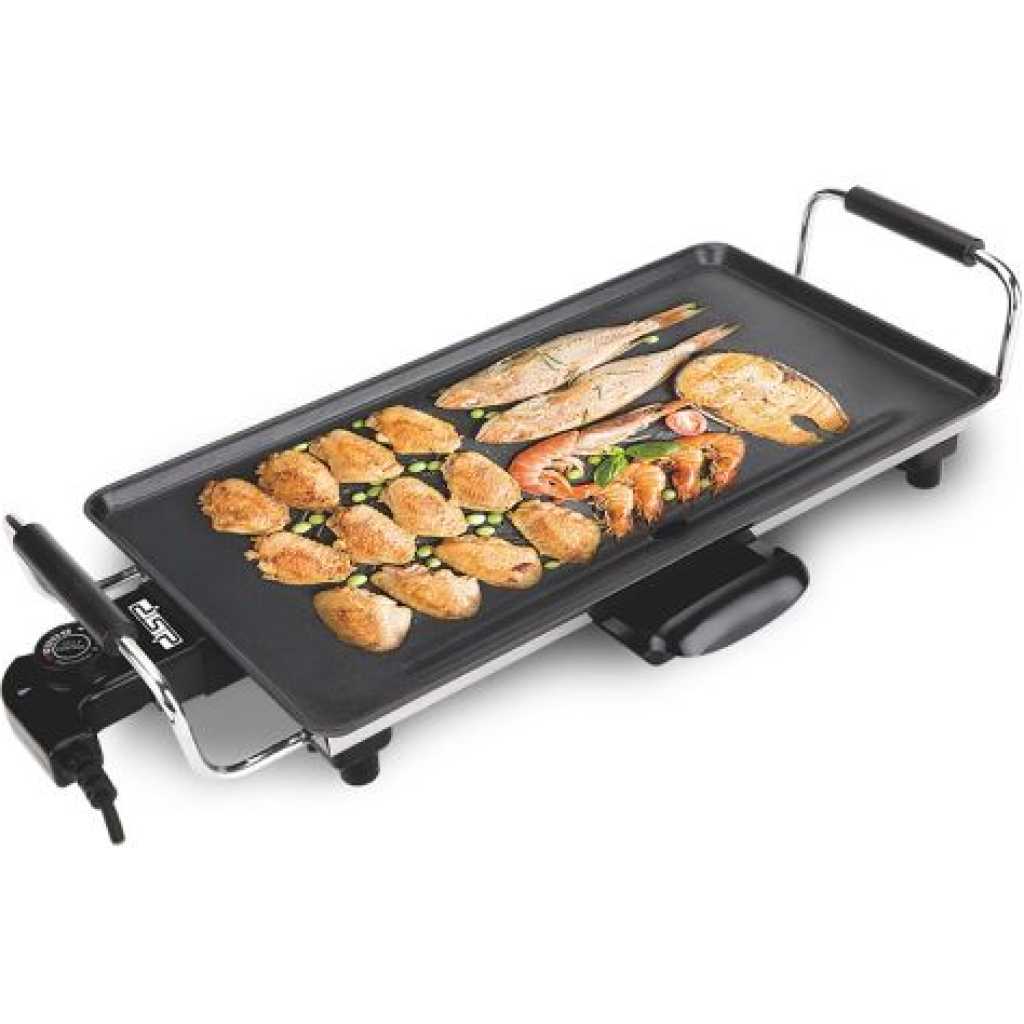 Dsp Electric Grill Portable Oven Smokeless Nonstick Barbecue Machine - Black