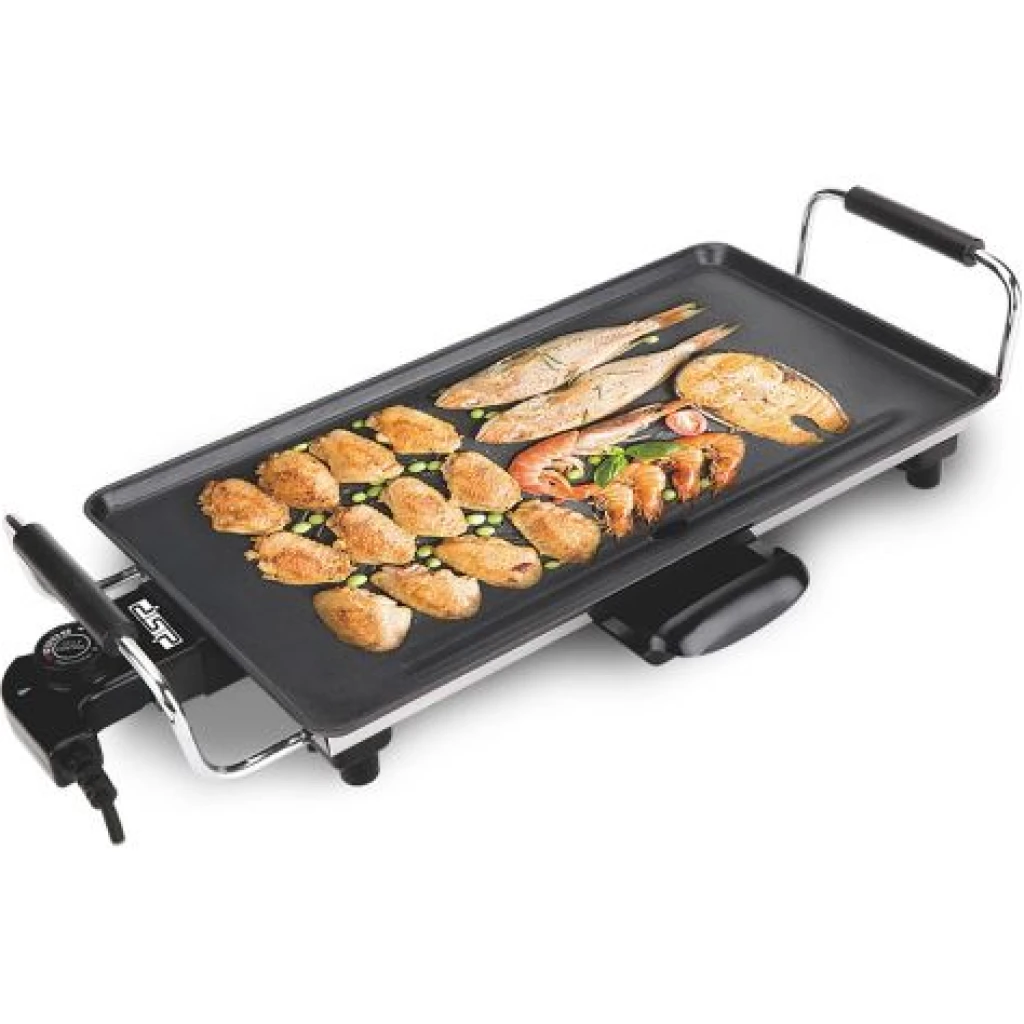 Dsp Electric Grill Portable Oven Smokeless Nonstick Barbecue Machine - Black