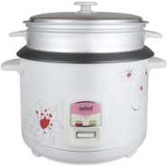 Sanford 2. 8Litre Rice Cooker Steamer Pot- White.