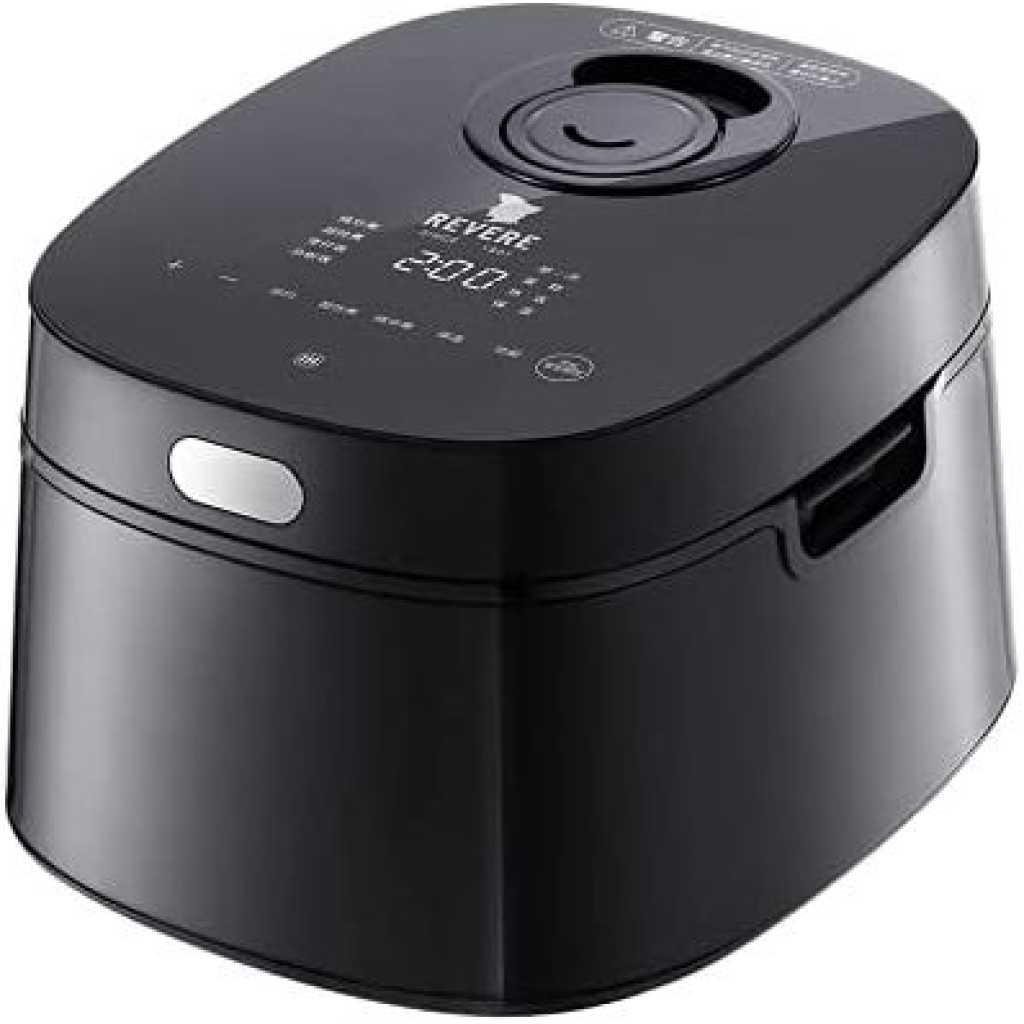 4L Rice Cooker Smart Rice Cooker Steamer 8cup (Black)