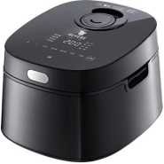 4L Rice Cooker Smart Rice Cooker Steamer 8cup (Black)