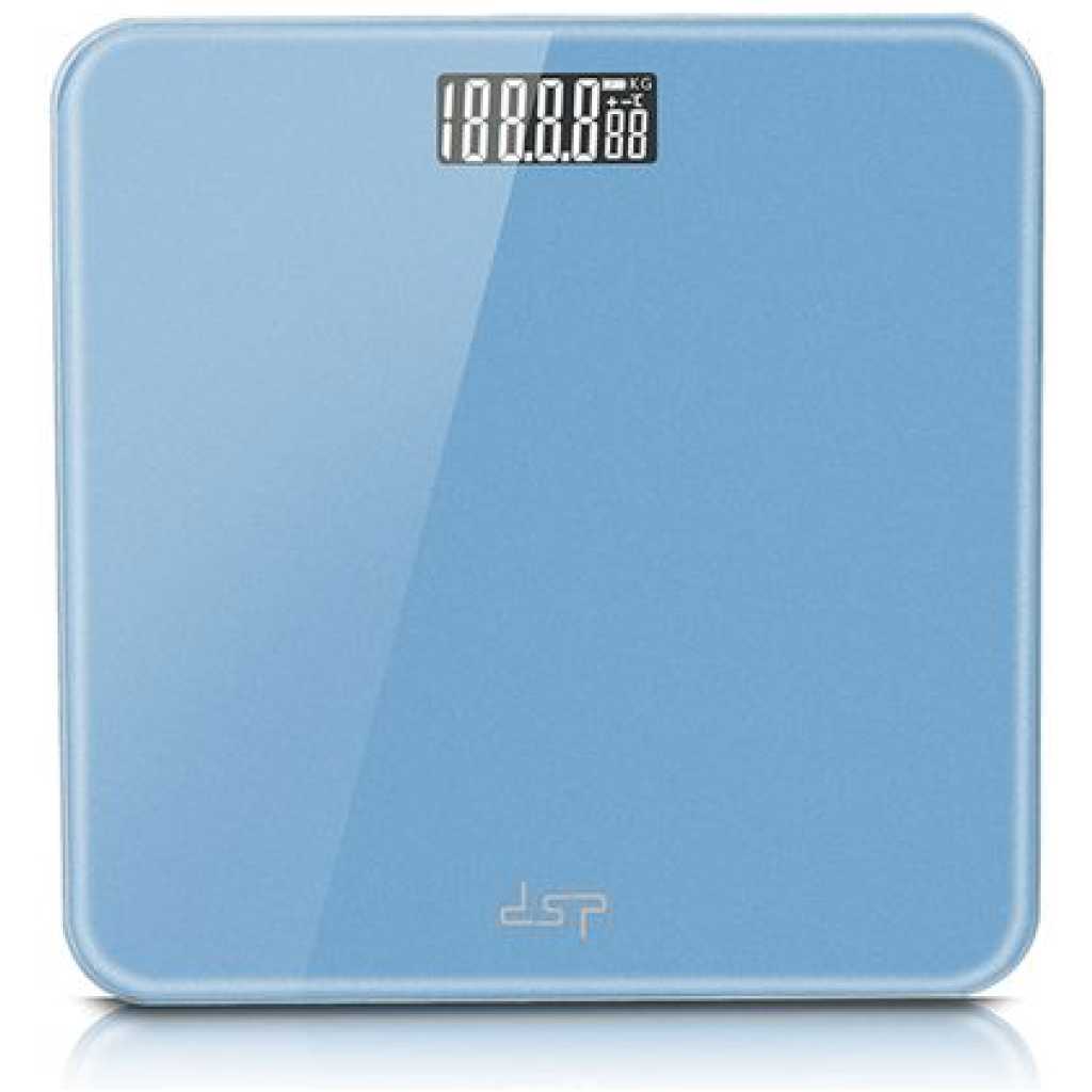 Dsp Personal Electronic Body Weighing Scale- Blue.