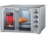 Sanford 75 Litres Double Glass Door Electric Oven Grill Toaster - Grey