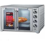 Sanford 75 Litres Double Glass Door Electric Oven Grill Toaster - Grey
