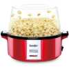 Sonifer Professional Oil Hot Plate Multifunctional Electric Mini Popcorn Maker Machine - Red