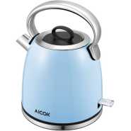 Aicok Steel Fast Heating Temperature Adjustable Electric Kettle -Blue.