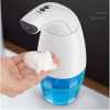 Magic Hand Foam Automatic Touchless Dish Soap Dispensers For Bathroom Kitchen Electric Hand Free Gel Pump- White