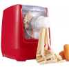 Electric Pasta Maker Machine, Automatic Noodle Maker With 12 Pasta Shapes, Red
