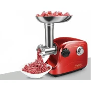 Sonifer Electric Meat Grinder Mincer - Red