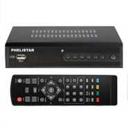 Phelistar 3600 Free To Air Decoder, No Monthly subscription Of Local channels – Black