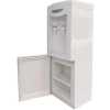 2 Tap Hot And Cold Water Dispenser/cooler With Refrigerator - White