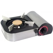 Mini Cassette Grill Portable Gas Burner Cooker Stove For Outdoor - Silver.