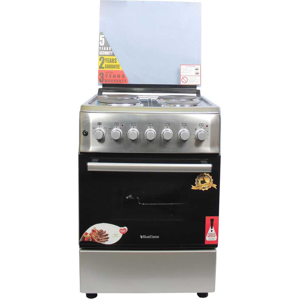 Blueflame Full Electric Cooker S6004ERF 60cm X 60 cm – Inox Blueflame Cookers TilyExpress 5