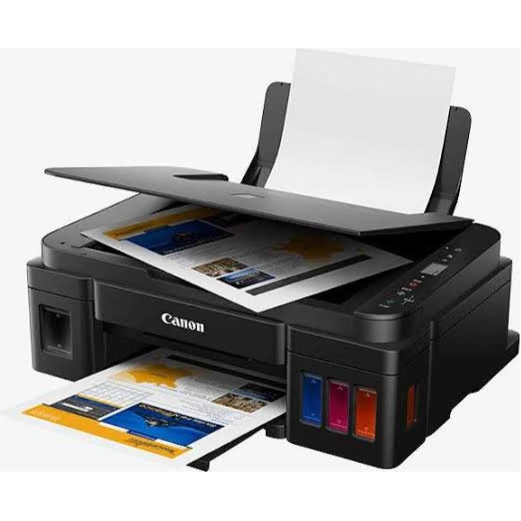 Canon PIXMA G2400 Inkjet Colour Printer; Print, Scan, Photocopy - Black