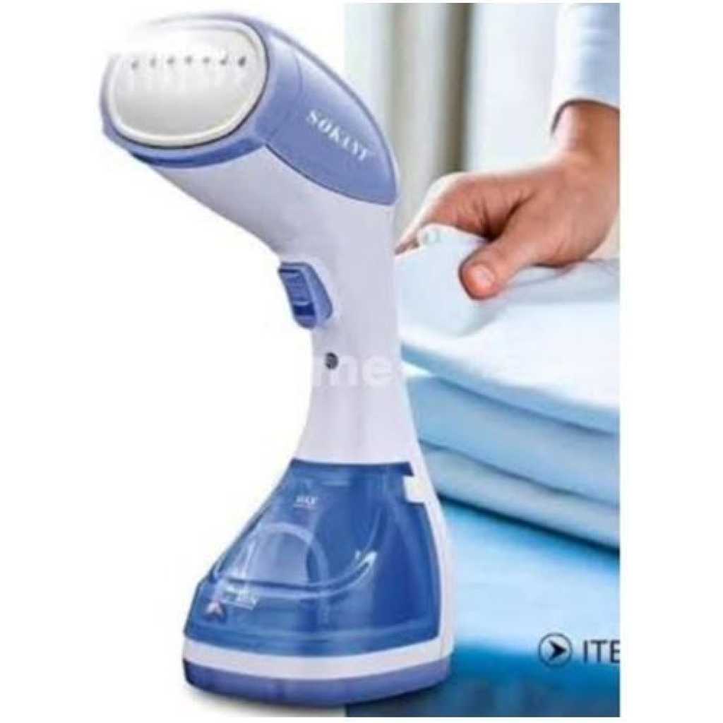 Sokany Portable Garment steamer Clothes Iron - White