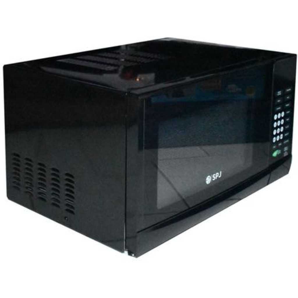 SPJ 28 Liters Digital Microwave With Grill Oven - Black