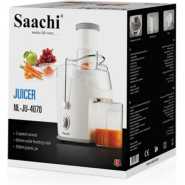 Saachi Electric Fruit & Vegetable Juicer Blender Extractor – White. Juicers TilyExpress