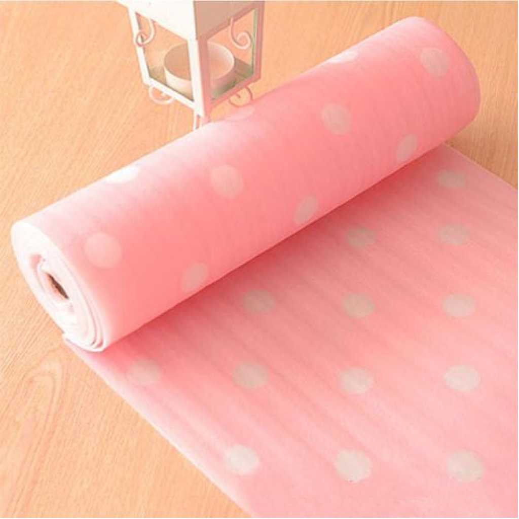 Anti-bacterial Waterproof Cabinet Cushion Sheet Place Mat Table Liner- Multi-colour