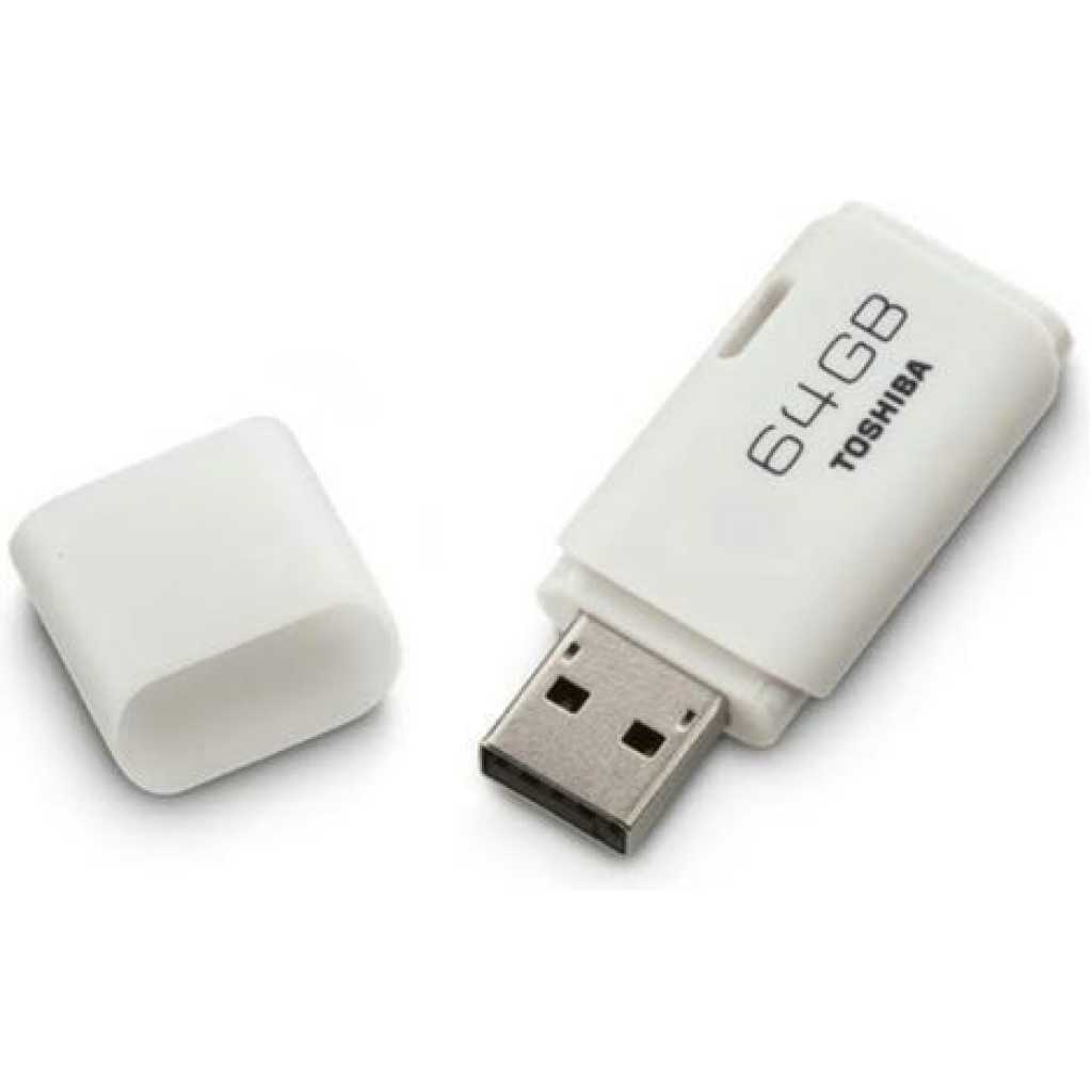 64GB Toshiba Flash Drive - White