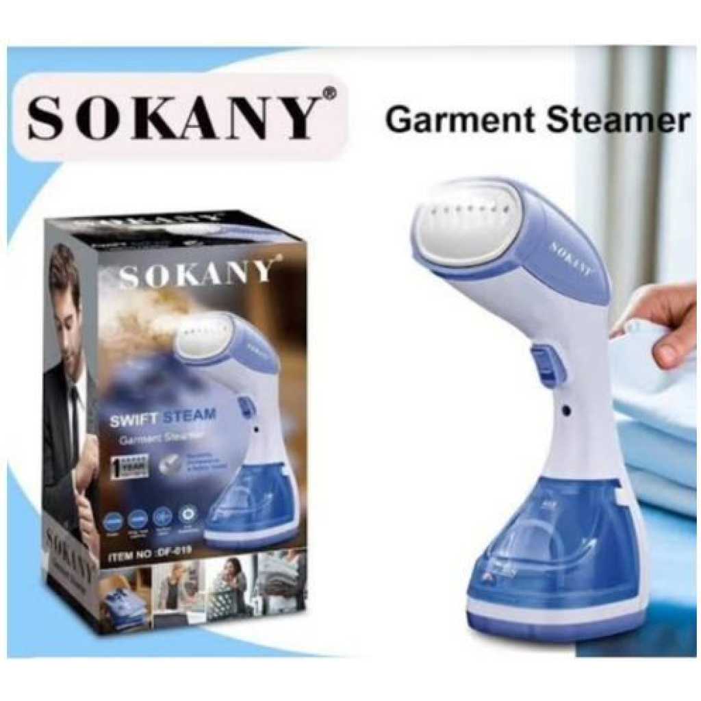 Sokany Portable Garment steamer Clothes Iron - White