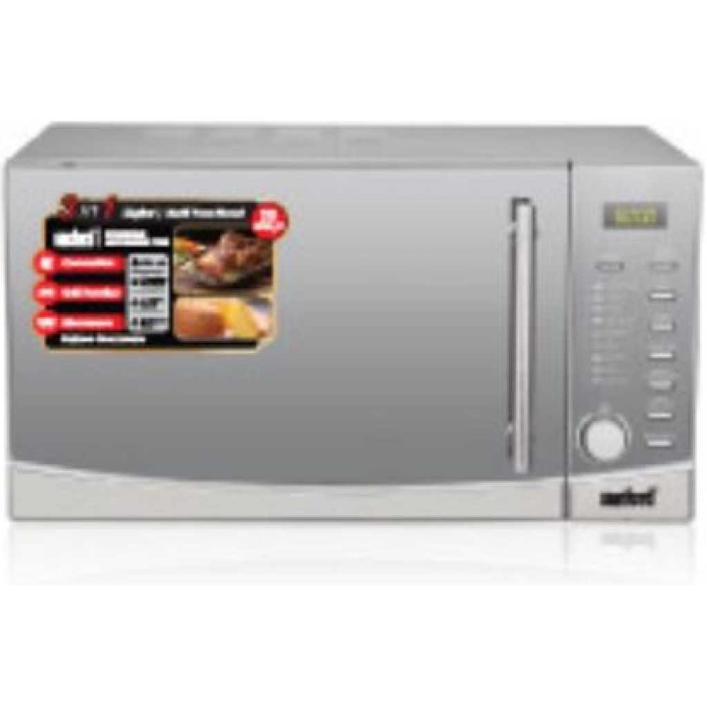 Sanford 30 Litres 3 In 1 Microwave Oven With Grill & Convection - Silver.