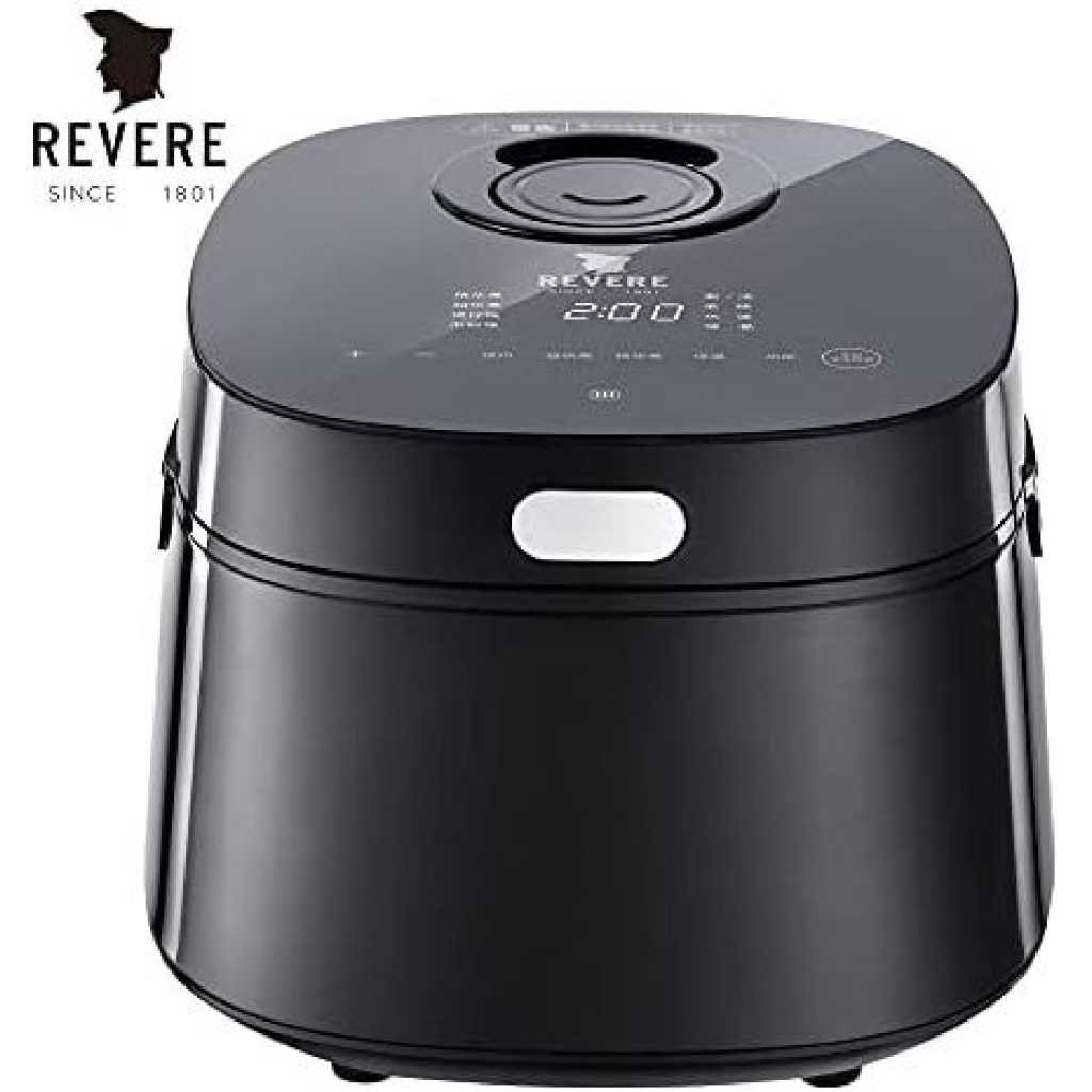 4L Rice Cooker Smart Rice Cooker Steamer 8cup (Black)