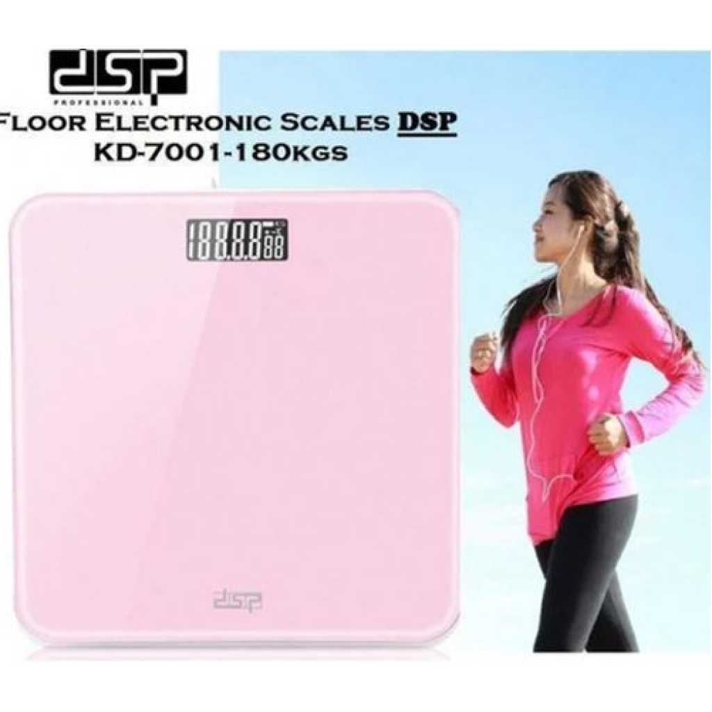 Dsp Personal Electronic Body Weighing Scale- Blue.