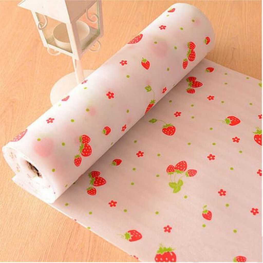 Anti-bacterial Waterproof Cabinet Cushion Sheet Place Mat Table Liner- Multi-colour