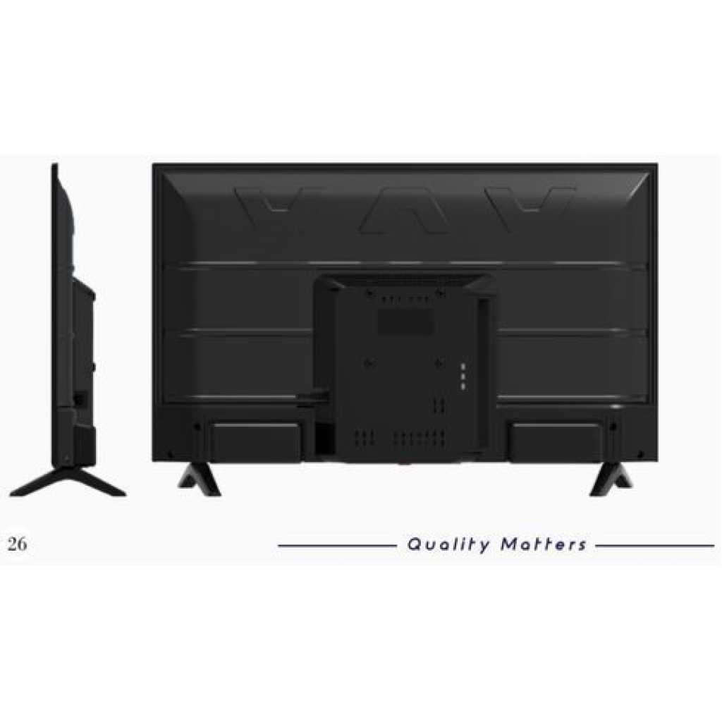 SPJ 40 Inch Full HD LED TV Free To Air Inbuilt Decoder – Black Digital TVs TilyExpress 5
