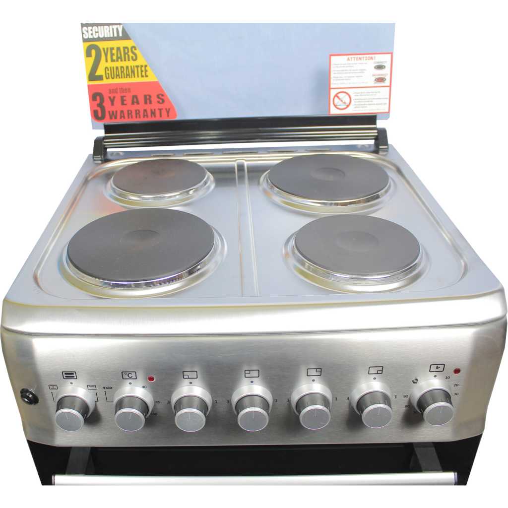 Blueflame Full Electric Cooker S6004ERF 60cm X 60 cm - Inox