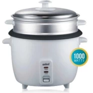 Sanford 2. 2 Litre Rice Cooker Steamer Pot- White.