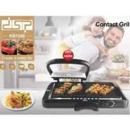 Dsp 2 In1 IElectric Grill Portable Nonstick Barbecue Press Machine – Black. Contact Grills TilyExpress
