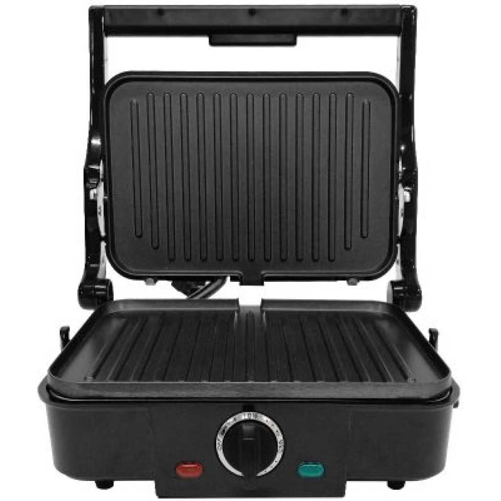 Sonifer 3 In 1 Waffle Maker Sandwich Barbecue Electric Baking Pan Toaster - Black.