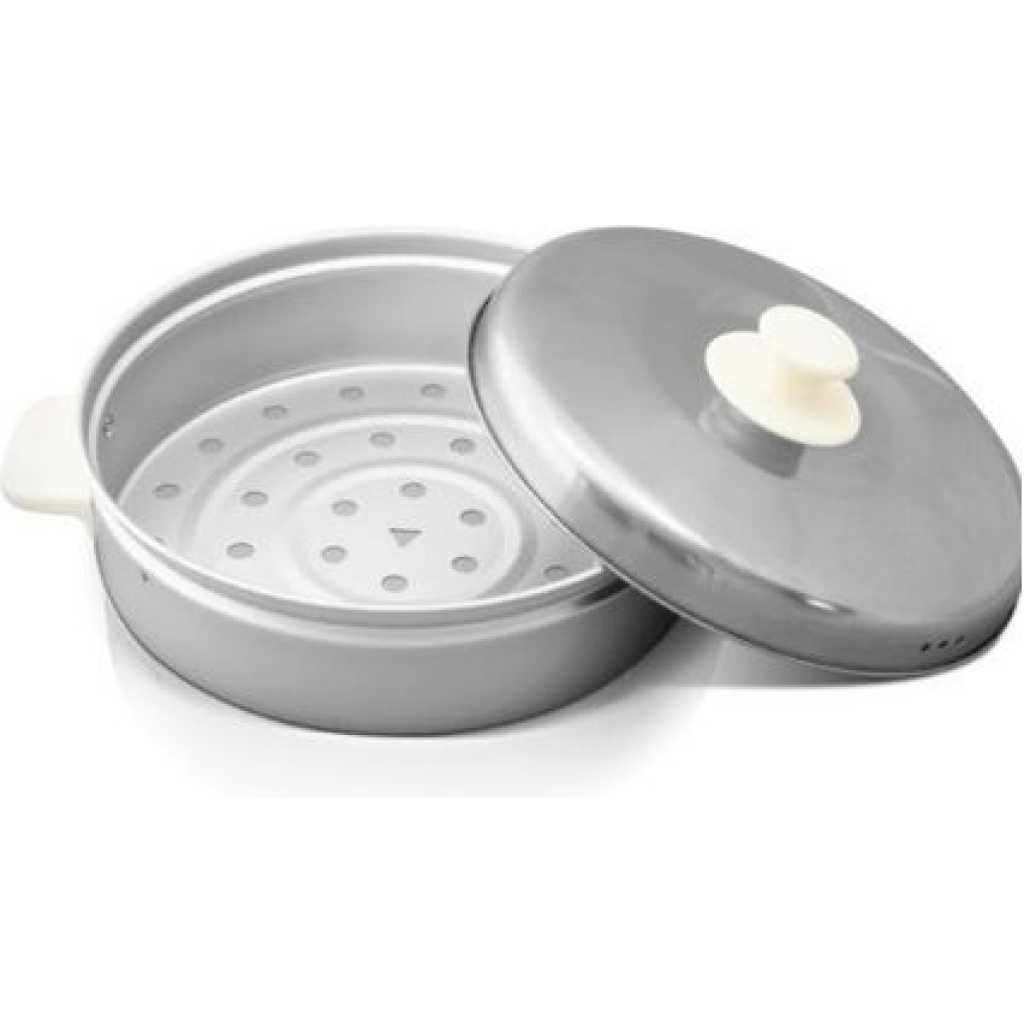 Sanford 2. 8Litre Rice Cooker Steamer Pot- White.