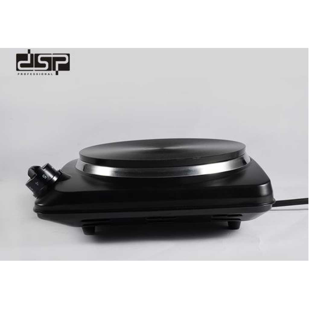 Dsp Single Burner Heater Hot Plate With Charging Cable Cooker - Black