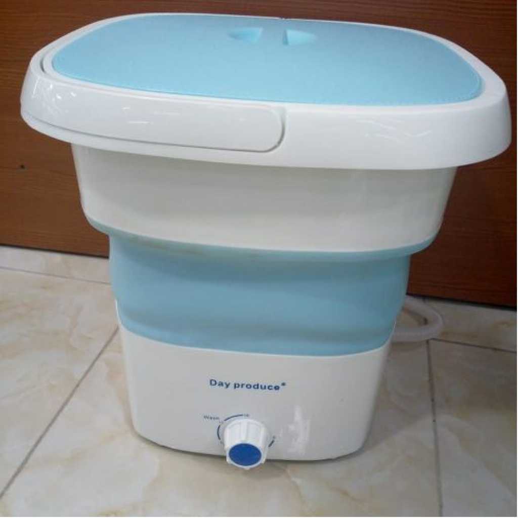 Portable Silicone Electric Mini Foldable Washing Machine