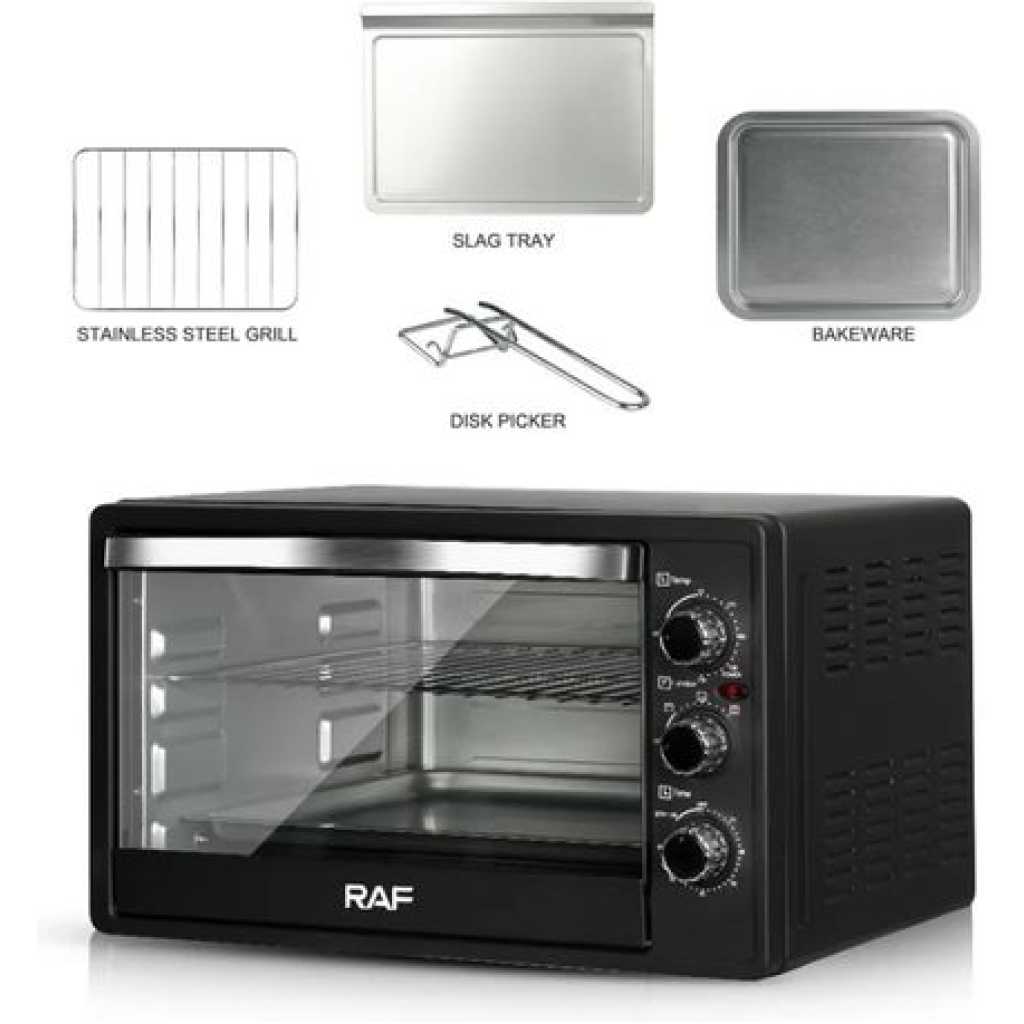 RAF 22 Litre Electric Oven R.5321 - Black