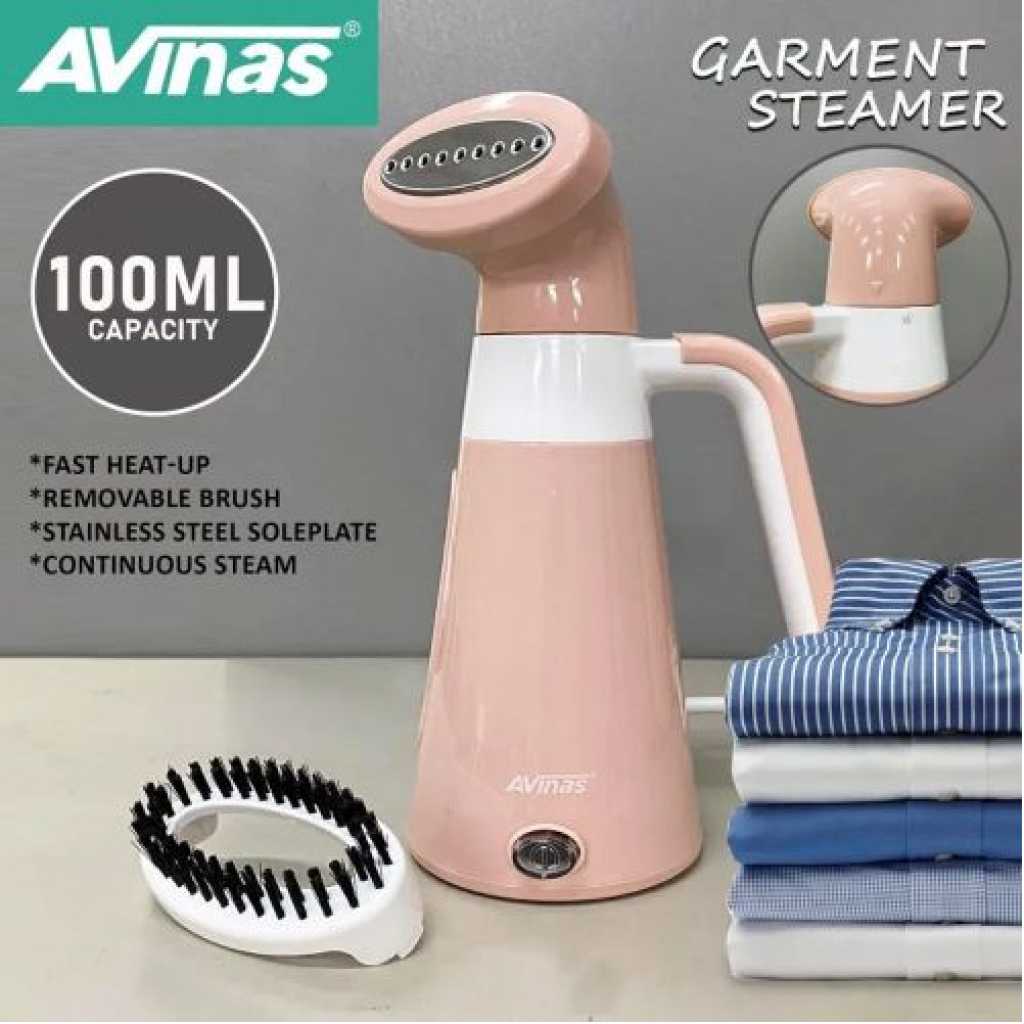 AVINAS Handheld Garment Steamer Portable Ironing Machine For Household Travel- Pink. Garment Steamers TilyExpress 7