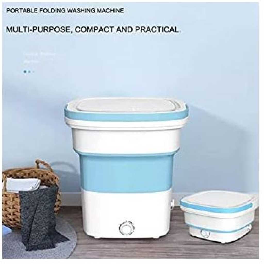 Portable Silicone Electric Mini Foldable Washing Machine