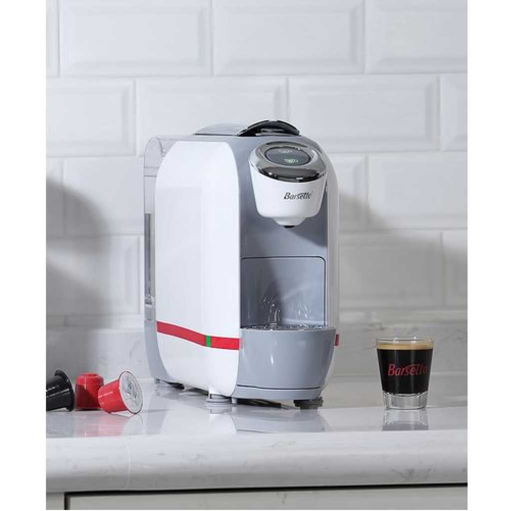 20 Bar Pressure Automatic Electric Capsule Espresso Coffee Maker Machine- Multi-colour.