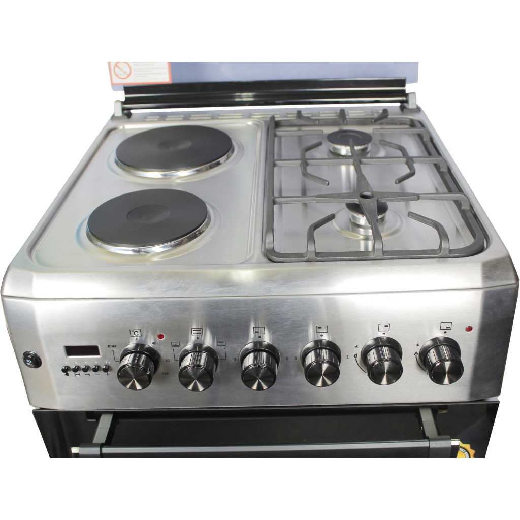 Blueflame Diamond 2 Gas and 2 Hotplate D6022ERF 60x60cm Cooker – Inox Blueflame Cookers TilyExpress 5