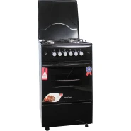 Blueflame Cooker Full Gas C5040G – B 50cm By 50 cm, 4 Gas Burners, Gas Oven, Auto Ignition - Black