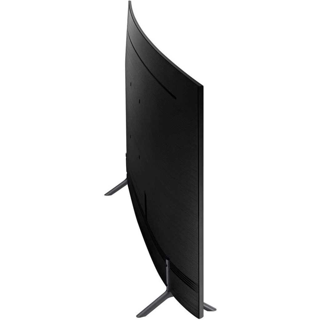 Samsung 49 – Inch Curved 4K UHD Smart TV UA49RU7300, Curved Screen, Bluetooth, HDMI With Inbuilt Digital Receiver – Black