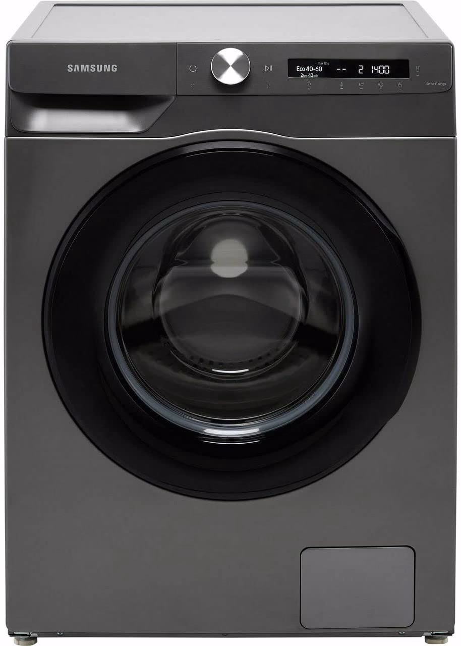 Samsung 12kg Washing Machine WW12T504DAN; Series 5 ecobubble™ with 1400 rpm - Graphite - A Rated